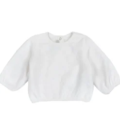Sweat shirt pellicciotto bianco – chicco