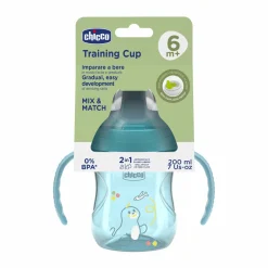Tazza training 6m+ azzurra – chicco