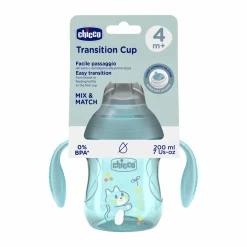 Tazza transition 4m+ azzurra – chicco