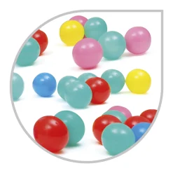 Tenda casetta con giardino e 30 palline