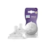 Tettarelle a risposta naturale 1m+ – set di 2 tettarelle senza bpa – philips avent