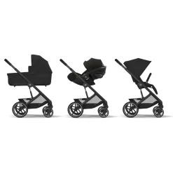 Trio balios s lux blk moon black nav cots cloudg pls blk+adatt. – cybex