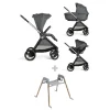 Trio bellagio gc kory plus black satin + chc-lullaglide stand