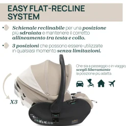 Trio mysa flexi first seat recline (con lullaglide) – chicco