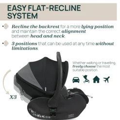 Trio mysa gran comfort con first seat recline con lullaglide – chicco