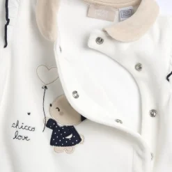 Tutina aperta davanti con coniglietta – chicco