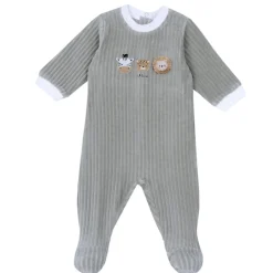 Tutina con apertura patello con tre animaletti – chicco