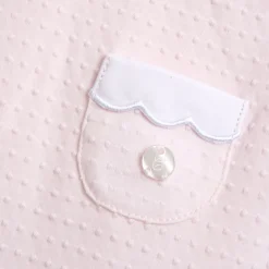 Tutina in tessuto leggero, con apertura sulla schiena ideale per primavera e autunno