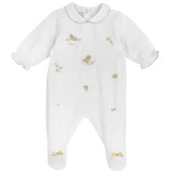 Tutina in tessuto leggero, con apertura sulla schiena ideale per primavera e autunno