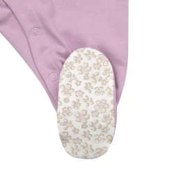 Tutina interlock bimba finta salopette lilla