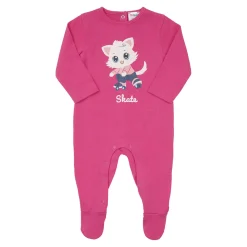 Tutina interlock bimba fucsia stampata