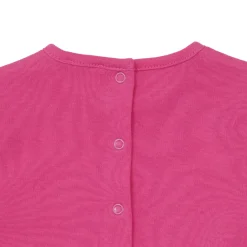 Tutina interlock bimba fucsia stampata