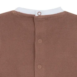 Tutina salopette bimbo marrone