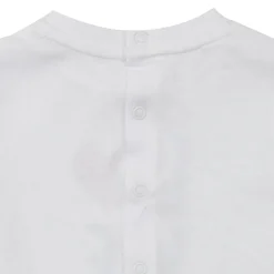 Tutina unisex bianca semplice