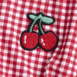 Vestito a maniche corte, in cotone