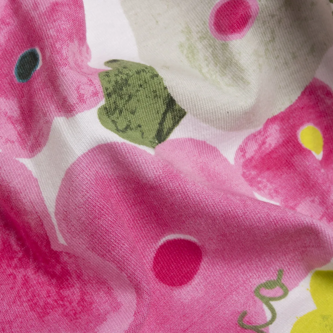 Vestito a maniche corte, in cotone