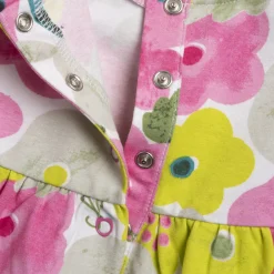 Vestito a maniche corte, in cotone