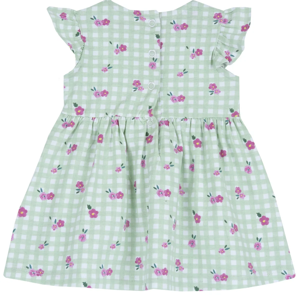 Vestito a maniche corte, in cotone