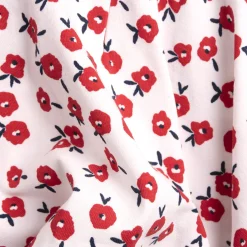 Vestito a maniche corte, in cotone