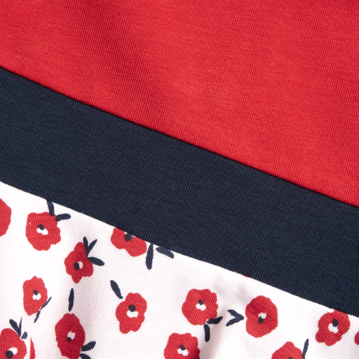 Vestito a maniche corte, in cotone