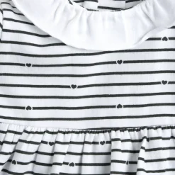 Vestito a maniche corte, in cotone